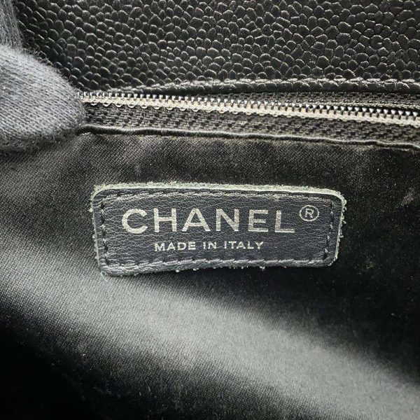 9684058 14 CHANEL GST Tote Bag Caviar Skin Black