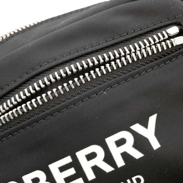 9684348 06 Burberry Nylon Body Bag Black