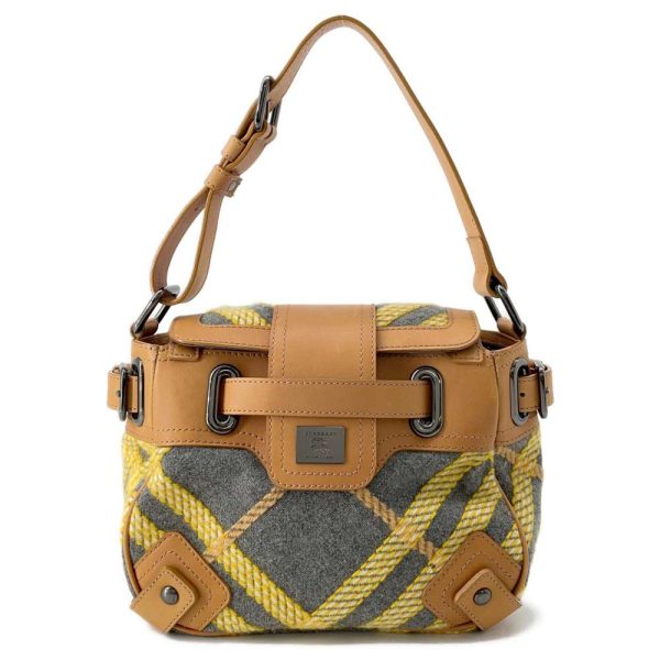 9684362 01 Burberry Check Shoulder Bag