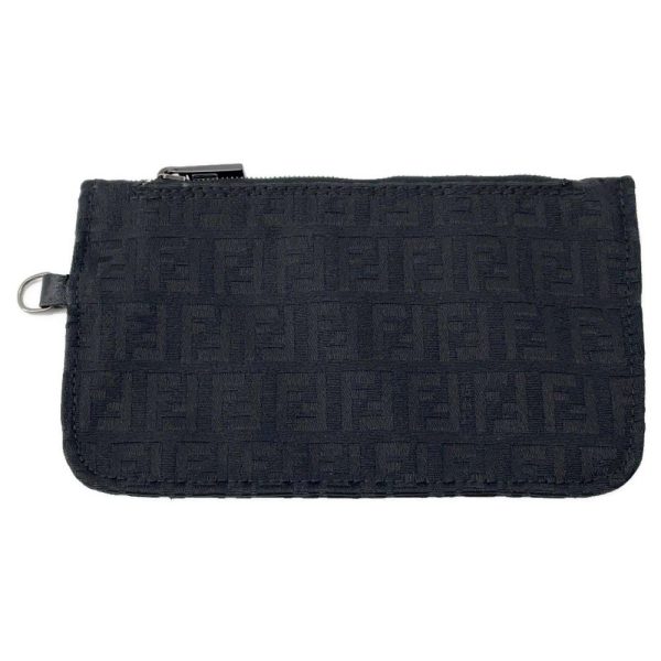 9684416 15 Fendi Zucchino Handbag Black