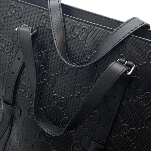 9684478 12 Gucci GG Tote Bag Black