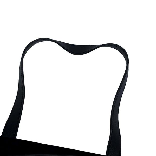 9684560 10 Saint Laurent Paris Shopping Tote Bag Black