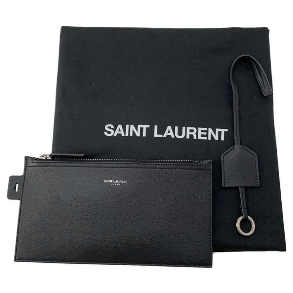 9684560 12 Saint Laurent Paris Shopping Tote Bag Black