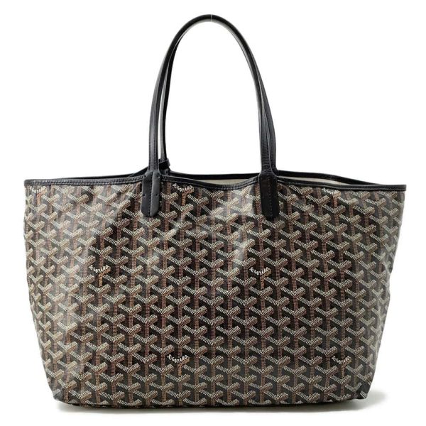 9684614 01 Goyard Saint Louis PM Tote Bag Black