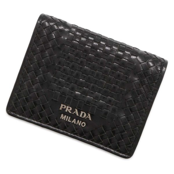 9684676 01 Prada Wallet Mini Wallet Black