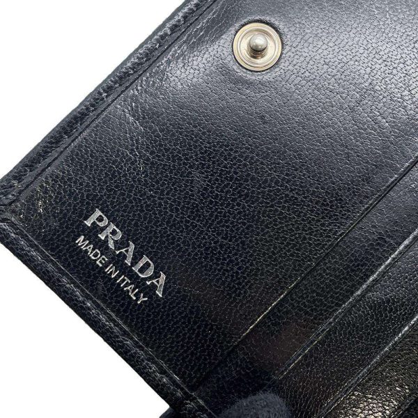 9684676 08 Prada Wallet Mini Wallet Black