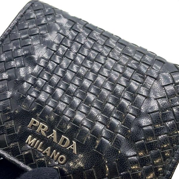 9684676 11 Prada Wallet Mini Wallet Black