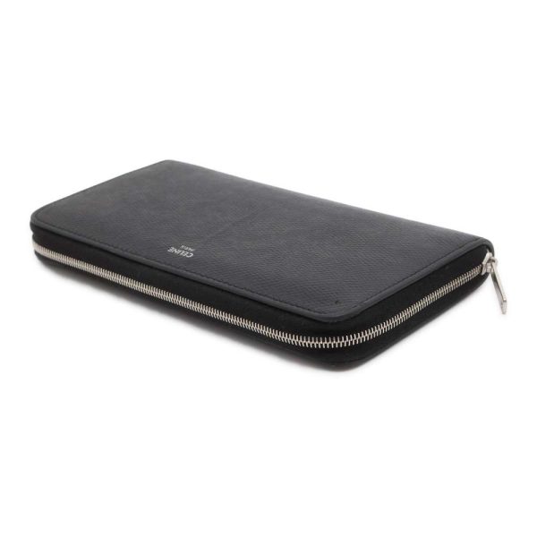 9684706 02 Celine Large Zipped Wallet Black