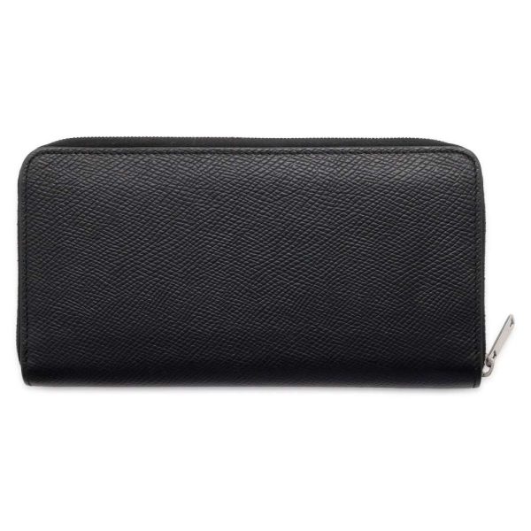 9684706 03 Celine Large Zipped Wallet Black