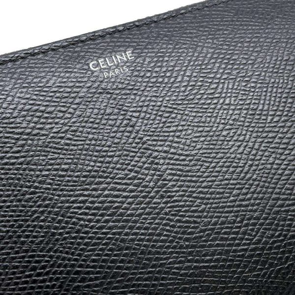 9684706 05 Celine Large Zipped Wallet Black