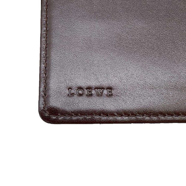 9684720 13 LOEWE Anagram Denim Long Wallet