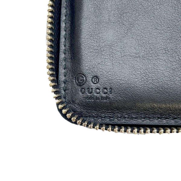 9684942 18 Gucci Micro Guccisima Long Wallet Black