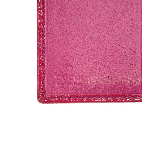 9684980 15 Gucci Soho Patent Wallet Black