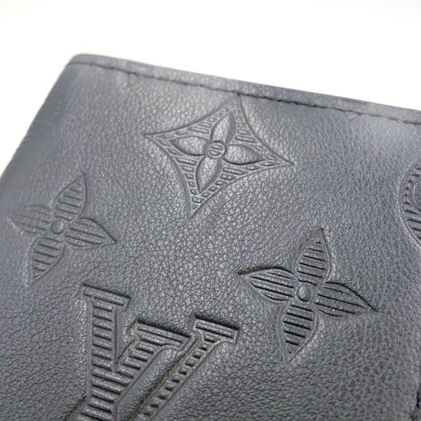 9685284 07 Louis Vuitton Organizer de Poche Card Case Monogram Shadow Black