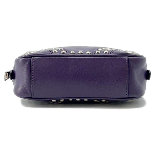 9685857 03 Prada Studded Shoulder Bag Pochette