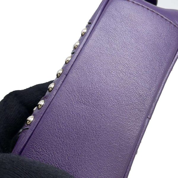 9685857 08 Prada Studded Shoulder Bag Pochette