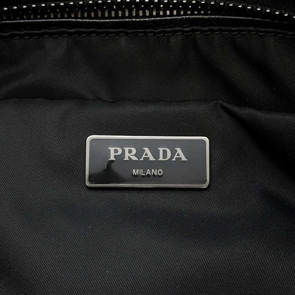 9685901 13 Prada Nylon Tote Bag Black