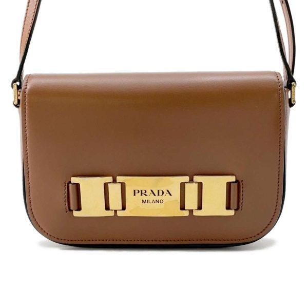 9685925 01 Prada Shoulder Bag Brown