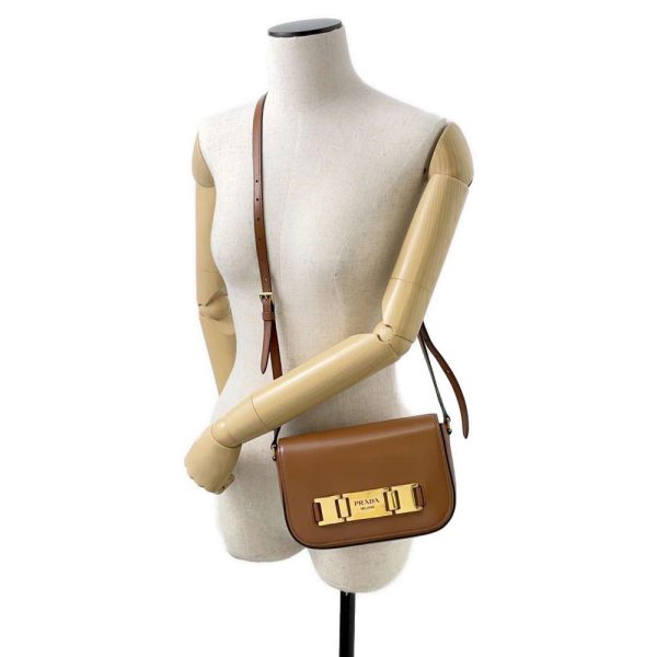 9685925 04 Prada Shoulder Bag Brown