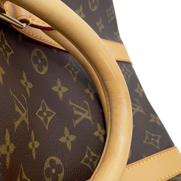 9685970 07 Louis Vuitton Keepall 55 Boston Bag Monogram Brown