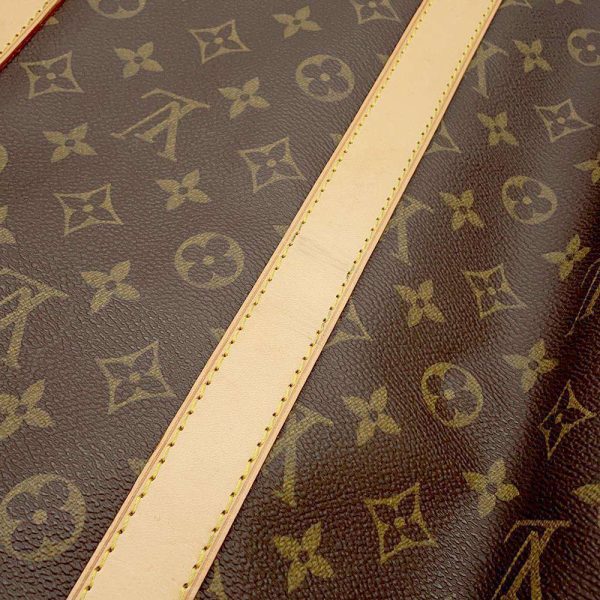 9685970 09 Louis Vuitton Keepall 55 Boston Bag Monogram Brown