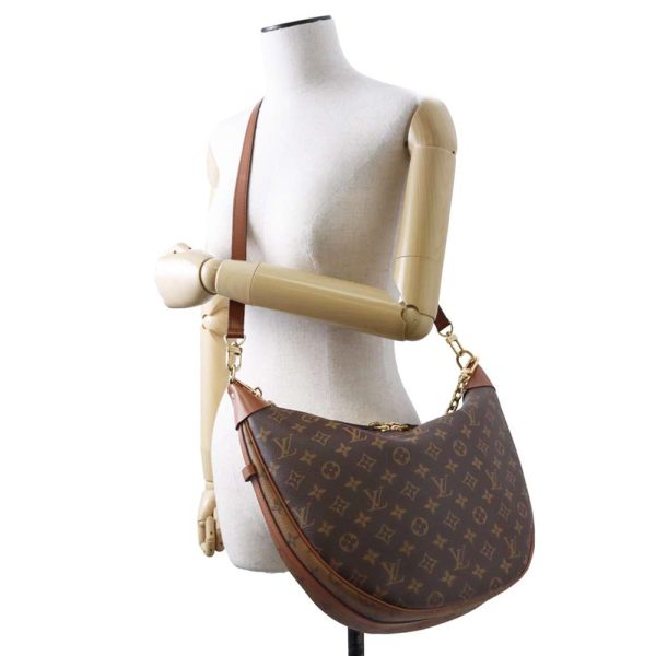 9685994 05 Louis Vuitton Loop Hobo Shoulder Bag Monogram Reverse Brown