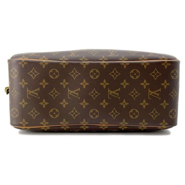 9686007 03 Louis Vuitton Bowling Vanity Handbag Monogram Brown