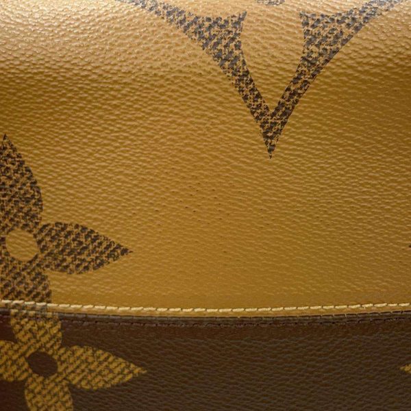 9686106 11 Louis Vuitton On the Go GM Tote Bag Monogram Reverse Brown