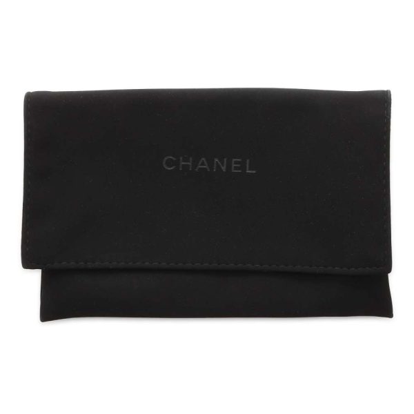 9686793 10 CHANEL Matelasse Chain Motif Coco Mark Caviar Skin Card Case