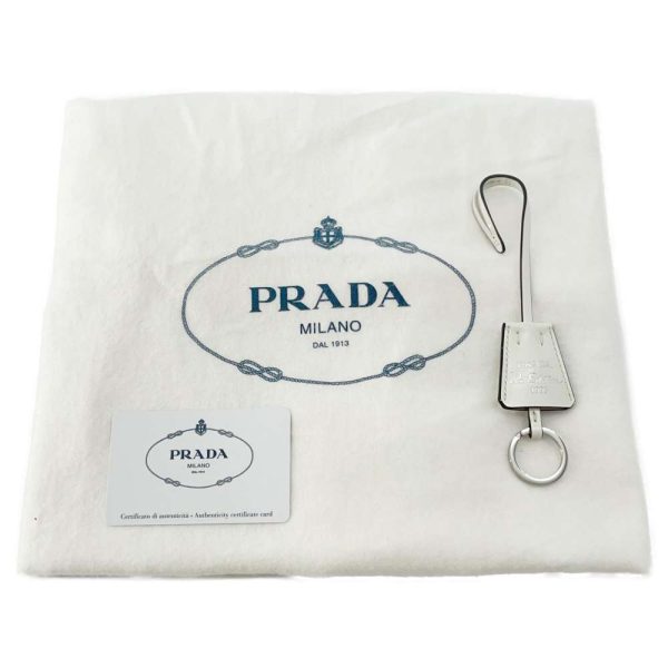 9687073 15 Prada Re Edition 1995 Medium Brushed Tote Bag White