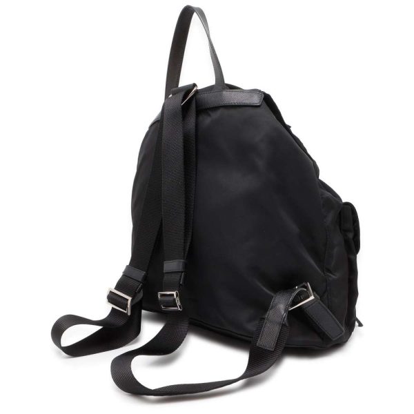 9687103 02 Prada Re Nylon Tesuto Robot Nylon Backpack Black