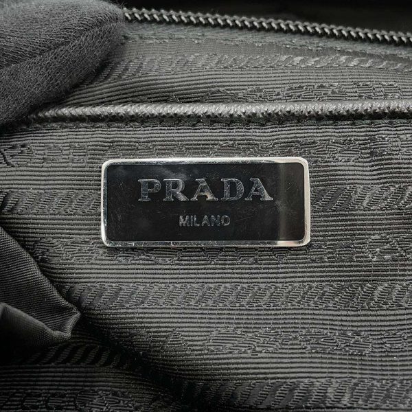 9687103 14 Prada Re Nylon Tesuto Robot Nylon Backpack Black