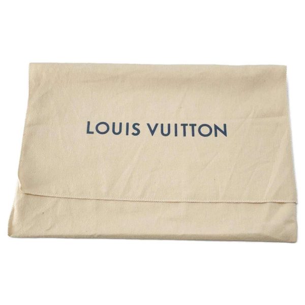 9687325 13 Louis Vuitton Chain Shoulder Bag Ebene Taurillon White 2way