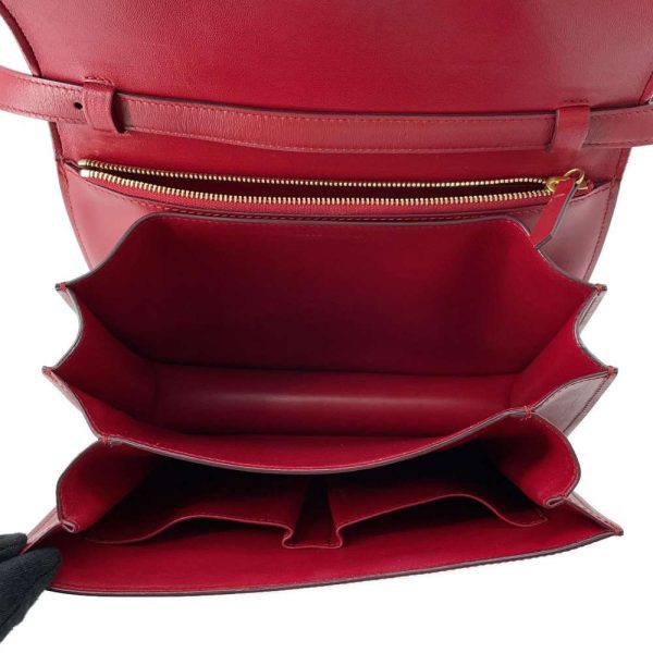 9687370 05 Celine BoMedium Shoulder Bag Red