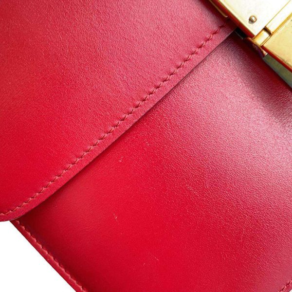 9687370 11 Celine BoCrossbody Bag Red