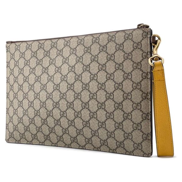 9687455 02 Gucci Clutch Bag Neo GG Supreme Shoulder Bag Pouch