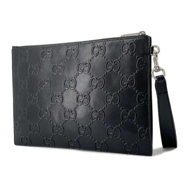 9687547 02 Gucci GG Clutch Bag Black