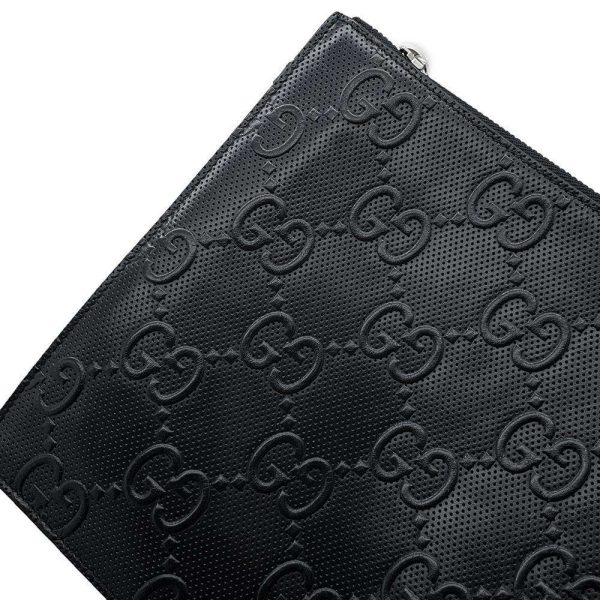 9687547 13 Gucci GG Clutch Bag Black