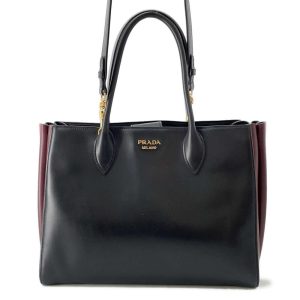 9687578 01 Bottega Intre Leather Tote Bag Brown