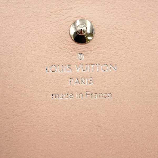 9687707 12 Louis Vuitton Iris Bifold Wallet Monogram Mahina Pink