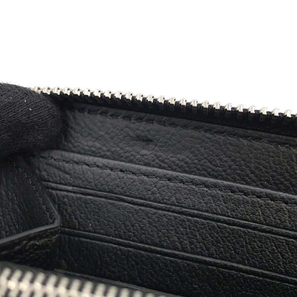 9687714 07 Louis Vuitton Zippy Wallet Long Wallet Python Leather Black