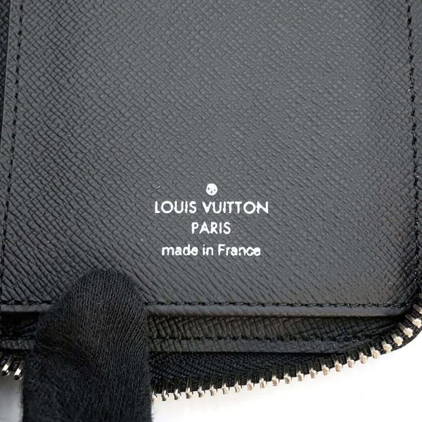 9687721 13 Louis Vuitton Zippy Wallet Vertical Long Wallet Taiga Black