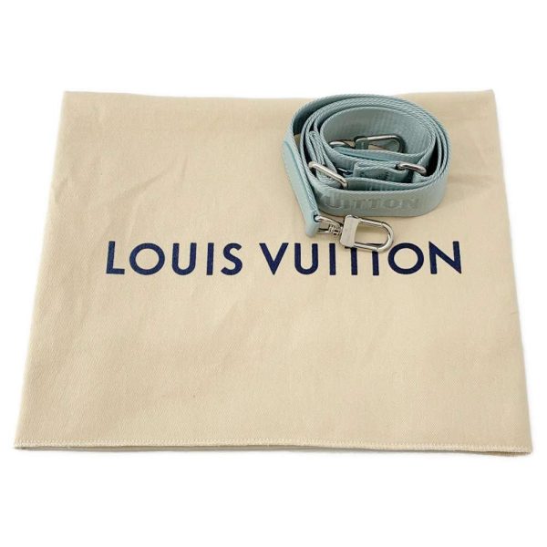 9688155 14 Louis Vuitton Keepall Bandouliere 25 Handbag Monogram Aqua Garden