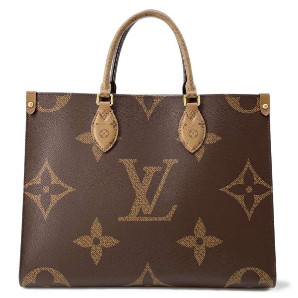 9688162 01 Louis Vuitton Shoulder Bag Monogram Reverse Monogram Giant On the Go MM M45321 Hand Bag