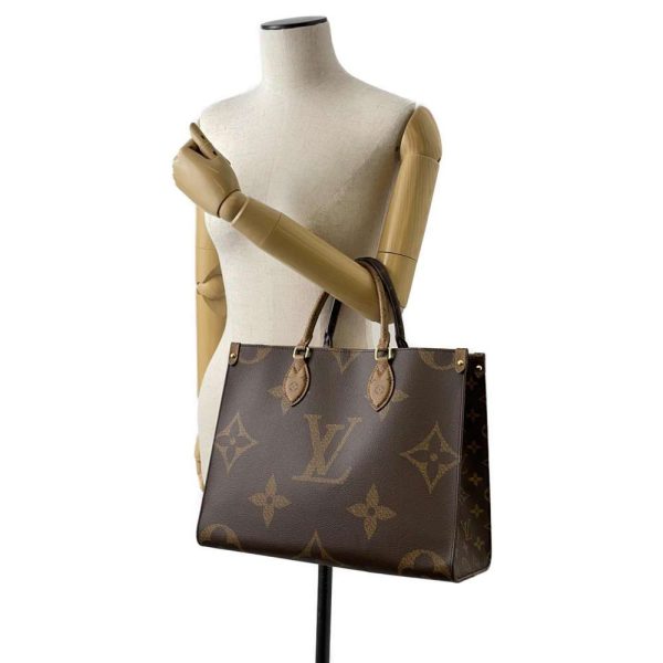 9688162 04 Louis Vuitton Shoulder Bag Monogram Reverse Monogram Giant On the Go MM M45321 Hand Bag