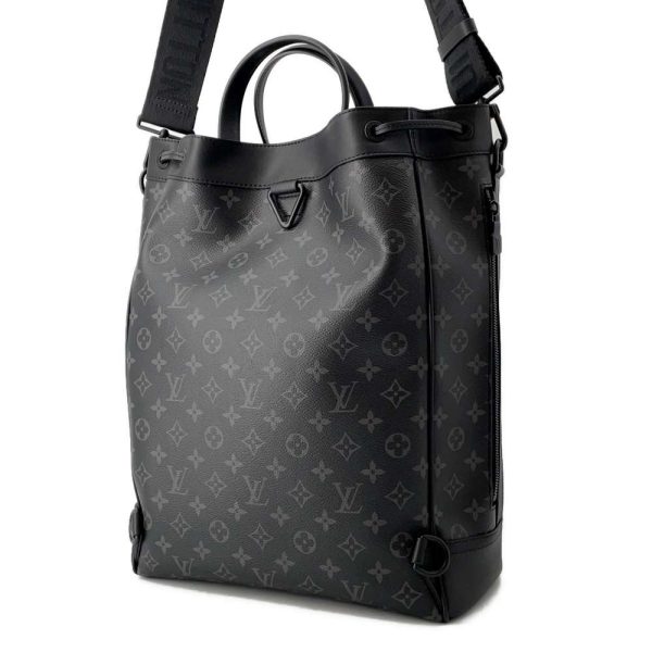 9688179 02 Louis Vuitton Shoulder Bag Eclipse Maxi Noe Sling Black