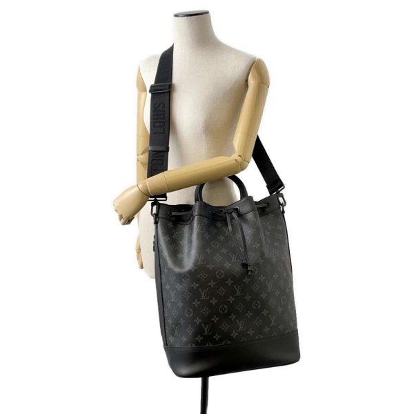 9688179 04 Louis Vuitton Shoulder Bag Eclipse Maxi Noe Sling Black