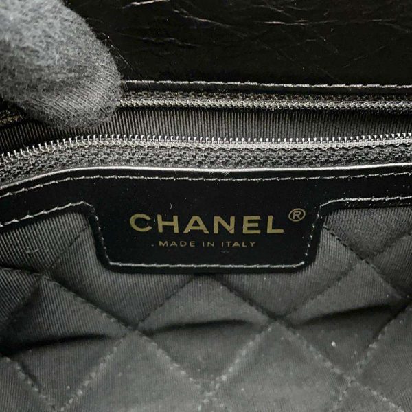 9691056 15 Chanel Chain Shoulder Bag Camellia Lambskin Black