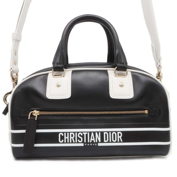 9691568 01 Christian Dior Diorvibe Handbag Black White