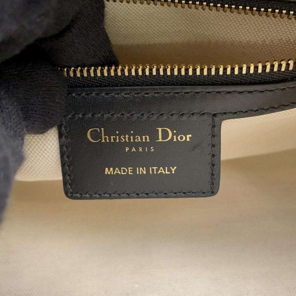 9691568 17 Christian Dior Diorvibe Handbag Black White